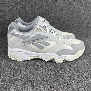 Reebok Preseason 94 Shoes Mens 12.5 Training Low Basketball Gray Sneakers